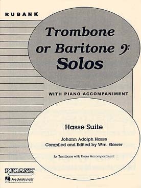 Illustration de Suite pour trombone (clé de fa) ou baryton ou euphonium ou saxhorn