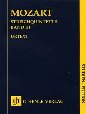 Illustration de Quintettes à cordes - Vol. 3 : KV 593 en ré M - KV 614 en mi b M