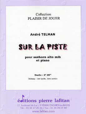 Illustration de Sur la piste pour saxhorn alto et piano