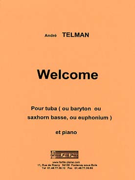 Illustration de Welcome pour tuba ou saxhorn