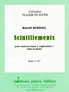 Illustration de Scintillements pour tuba basse et piano