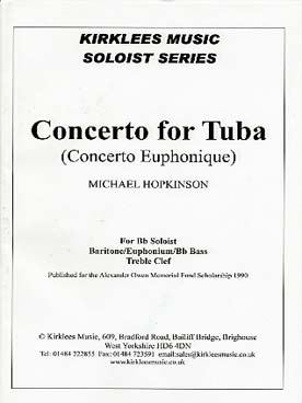 Illustration hopkinson concerto pour tuba si b