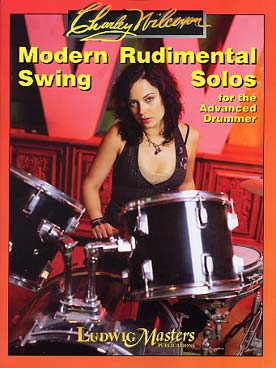 Illustration de Modern rudimental swing solos for the advanced drummer