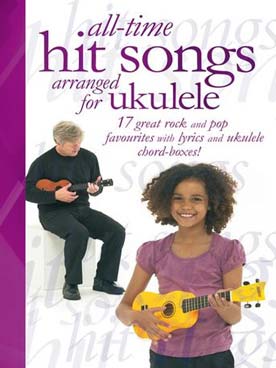 Illustration de ALL TIME HIT SONGS arrangés pour ukulélé