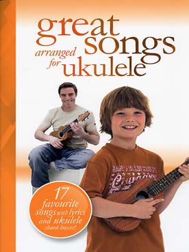 Illustration de GREAT SONGS arrangés pour ukulélé et voix (accords et paroles)