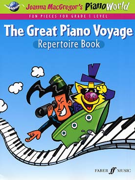 Illustration de The Great Piano voyage - repertoire book