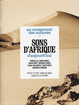 Illustration de SONS D'AFRIQUE d'aujourd'hui : Ismael Lo, Mory Kante, Wasis Diop, Youssou N'Dour, Tiken Jah Fakoly, Salif Keita, Amadou & Mariam (P/V/G/Tab)