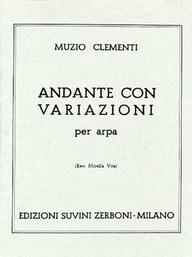 Illustration de Andante con variazioni per arpa