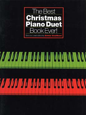 Illustration de THE BEST CHRISTMAS PIANO DUET BOOK EVER (tr. Coulthard, niveau facile)