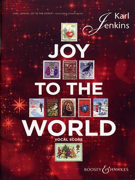 Illustration de JOY TO THE WORLD pour soprano, chœur mixte, chœur de femmes SSA et ensemble, réd. piano (tr. Jenkins) : 9 Noëls traditionnels internationaux