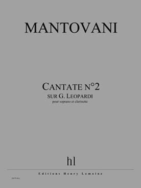 Illustration mantovani cantate n° 2 sur g. leopardi