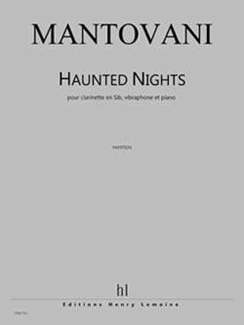 Illustration de Haunted nights pour clarinette, vibraphone et piano