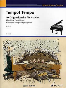 Illustration de TEMPO ! TEMPO ! 40 morceaux originaux, sél. Monika Twelsiek