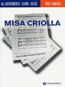Illustration de Misa criolla pour chœur et ensemble conducteur (anglais/espagnol)