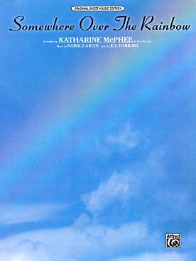 Illustration de SOMEWHERE OVER THE RAINBOW (P/V/G)