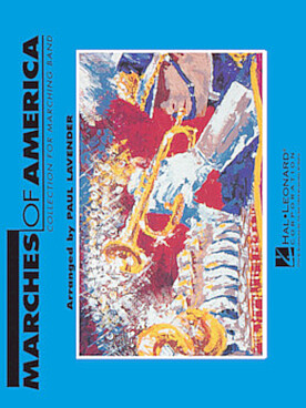 Illustration de MARCHES OF AMERICA (tr. Lavender) - Bass drums
