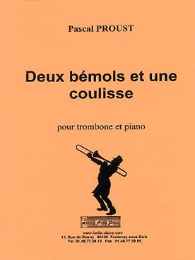 Illustration de 2 bémols et une coulisse