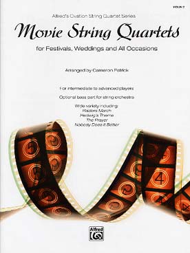 Illustration de MOVIE STRING QUARTETS violon 2