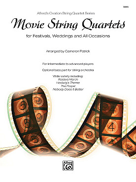 Illustration de MOVIE STRING QUARTETS contrebasse