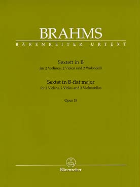 Illustration brahms sextuor a cordes op. 18