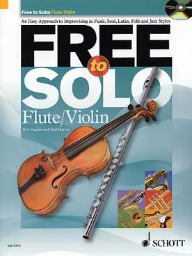 Illustration free to solo flute/violon avec cd