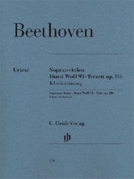 Illustration de Arias pour sopranos : duos WoO 93 et trios op. 116