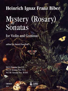 Illustration de Mystery rosary sonatas for violin and continuo - Vol. 1 : N° 1-5