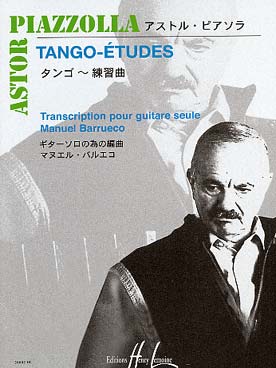 Illustration de 6 Tango-études (ou études tanguistiques) tr. Barrueco pour guitare seule