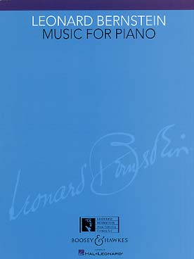 Illustration bernstein music for piano