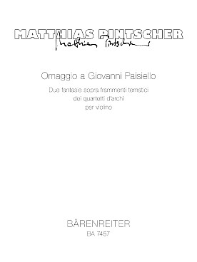 Illustration pintscher omaggio a giovanni paisiello