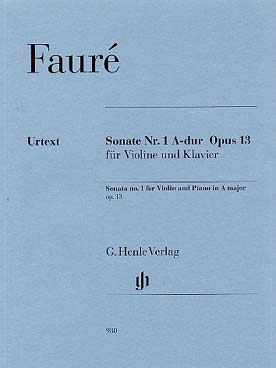 Illustration de Sonate N° 1 op. 13 en la M