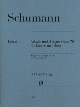 Illustration schumann adagio et allegro op. 70