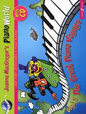 Illustration de Piano World avec CD - Book 3 : The Great piano voyage