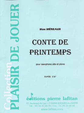 Illustration de Conte de printemps pour saxophone mi b