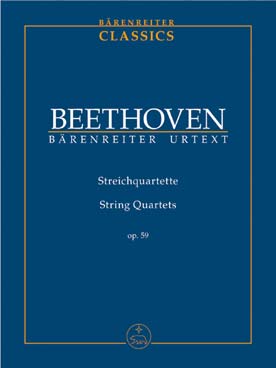 Illustration de Quatuors à cordes op. 59