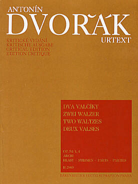 Illustration de 2 Valses op. 54 : N° 1 en la M - N° 4 en ré b M