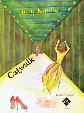 Illustration kindle catwalk