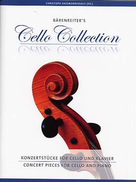 Illustration de CELLO COLLECTION (C. Sassmannshaus) : 17 pièces de concert de Simonetti, Beethoven, Dvorak, Wolf, Fauré, Goltermann...