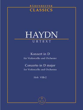 Illustration de Concerto pour violoncelle Hob. VIIb:2 en ré M - Version de poche