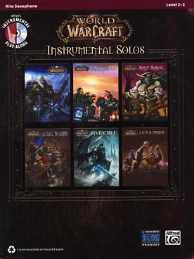 Illustration de WORLD OF WARCRAFT ISTRUMENTAL SOLOS musique du jeu vidéo - saxophone