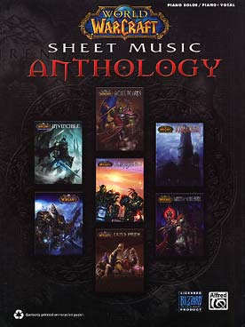 Illustration de WORLD OF WARCRAFT Anthology : 13 musiques de la série de jeux vidéo, arr. P/V/G