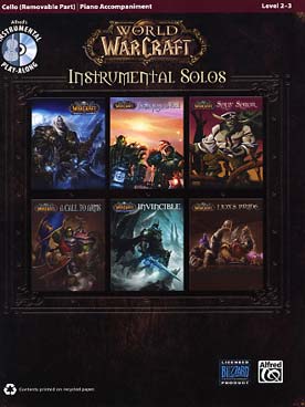 Illustration de WORLD OF WARCRAFT ISTRUMENTAL SOLOS musique du jeu vidéo - violoncelle