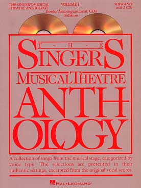 Illustration de SINGERS  MUSICAL THEATRE ANTHOLOGY - Vol. 1