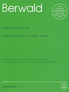 Illustration de Concerto pour violon solo, flûte, 2 clarinettes, 2 bassons, 2 cors, 2 trompettes, cordes, réd. violon et piano