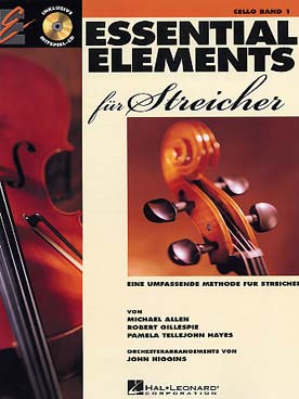 Illustration de ESSENTIAL ELEMENTS für streicher + CD - Vol. 1 (en allemand)