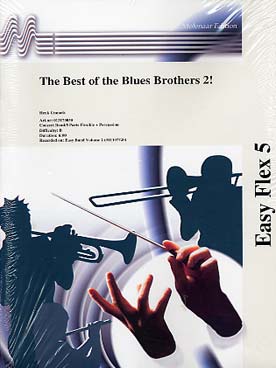 Illustration de THE BEST OF BLUES BROTHERS 2 pour instrumentation variable à 5 voix conducteur et parties