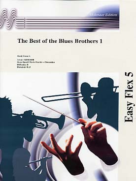 Illustration de THE BEST OF BLUES BROTHERS 1 pour instrumentation variable à 5 voix conducteur et parties