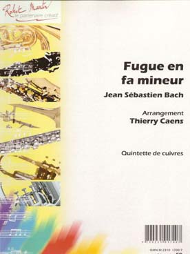 Illustration de Fugue en fa min (tr. Caens)