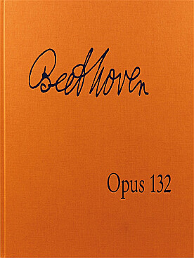 Illustration de Quatuor op. 132 en la m (fac-similé)