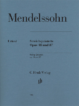 Illustration mendelssohn quintette a cordes op. 18/87